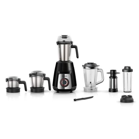 Bosch 5 Jar Mixer Grinder 1100 W, Black-0