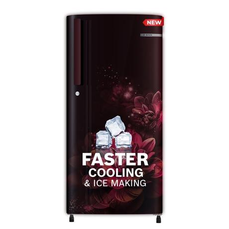 Bosch 185L Direct Cool Single Door Refrigerator, COT18W22EI, Wine Flower-0