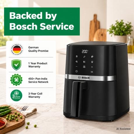 Bosch Digi 4 L Air Fryer 1300 W, Black, MAF24AB0IN-7