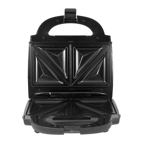 BPL 750W 2-Slice Triangle Sandwich Maker with Non-stick Coating Plate, Cool Touch Handle with Lock, Ready Function LED Indicator, 2 Years Warranty, Black-3