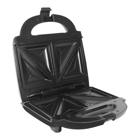 BPL 750W 2-Slice Triangle Sandwich Maker with Non-stick Coating Plate, Cool Touch Handle with Lock, Ready Function LED Indicator, 2 Years Warranty, Black-4
