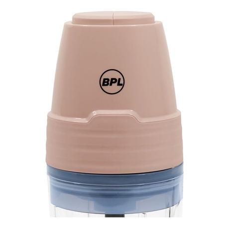BPL 300W Hand Chopper with Dual Stainless Steel Blades, 700ml Chopper Bowl, 2 Speeds with Pulse, 2 Years Warranty, Peach-2
