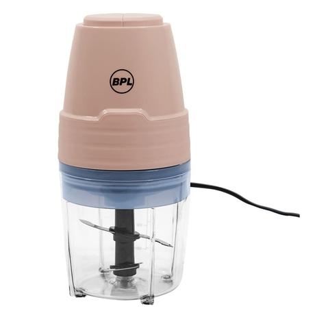 BPL 300W Hand Chopper with Dual Stainless Steel Blades, 700ml Chopper Bowl, 2 Speeds with Pulse, 2 Years Warranty, Peach-9