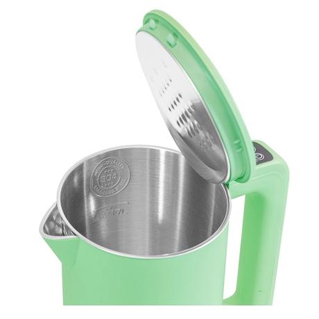 BPL 1.7L 2000W Electric Kettle with Digitally Controlled 4-level Temperature Settings, Food Grade Stainless Steel, Cool Touch Body, Dry Boil Protection, Auto Shut-off, 2 Years Warranty, Pista Green-4