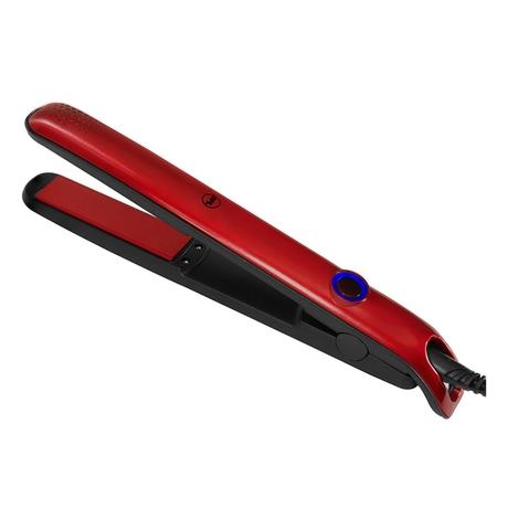 BPL Hair Straightener with Floating Ceramic Coated Heating Plates for even heating, Auto Thermo Protect, LED Indicator Light, 2 Years Warranty, Cherry Maroon, 2021-2