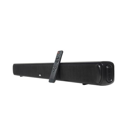BPL BWLSBF102 2 Channel Cinebar SX Fabric Style Soundbar with Wireless Subwoofer, Black-3