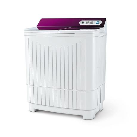 BPL 8 Kg Semi-Automatic Washing Machine with Dual Waterfall and Jumbo Pulsator, BSW-8000PXPP, Purple-2