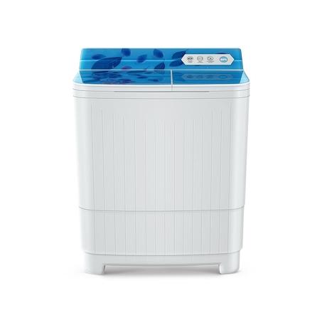 BPL 8.5 Kg Semi-Automatic Washing Machine with Dual Waterfall and Jumbo Pulsator, BSW-8500PXBL, Blue-0