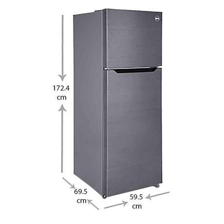BPL 365 L 2 Star Frost Free Double Door Refrigerator (BRF-3800AVJG, Jazz Grey, Net Capacity 338 L)-1