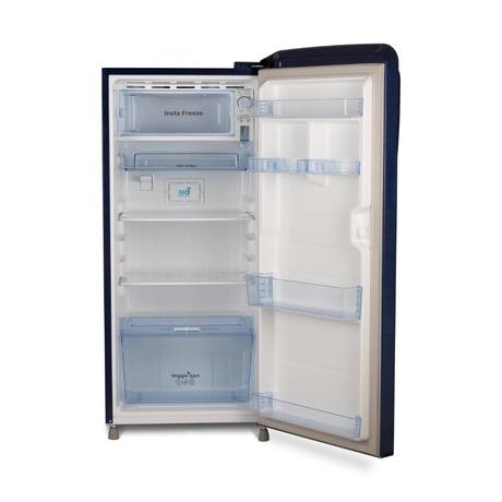 BPL Prime Fresh 187 L 2 Star Direct Cool Single Door Refrigerator, Begonia Blue, BRD-F210EBPCBS-1