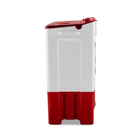 BPL 8.5 Kg Top Loading Semi Automatic Washing Machine, BWS-N85EASMD, White & Maroon-8