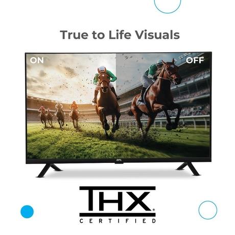 BPL 109 cm (43 inch) FHD Onkyo Home Theatre Smart LED Google TV with Dolby Audio, 43F-E5340-6
