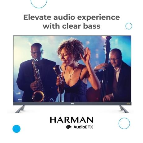BPL 165 cm (65 inch) Home Theatre HARMAN QLED MAX TV with Dolby Vision & Atmos, 65UE5530-10