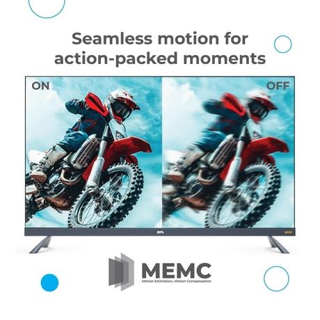 BPL 165 cm (65 inch) Home Theatre HARMAN QLED MAX TV with Dolby Vision & Atmos, 65UE5530-11