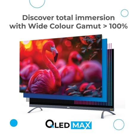 BPL 165 cm (65 inch) Home Theatre HARMAN QLED MAX TV with Dolby Vision & Atmos, 65UE5530-18