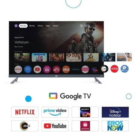 BPL 165 cm (65 inch) Home Theatre HARMAN QLED MAX TV with Dolby Vision & Atmos, 65UE5530-3