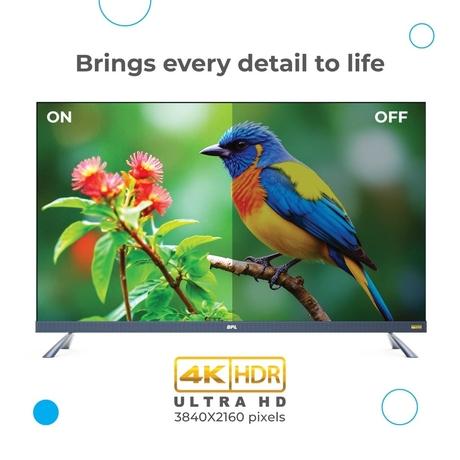 BPL 165 cm (65 inch) Home Theatre HARMAN QLED MAX TV with Dolby Vision & Atmos, 65UE5530-8