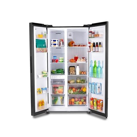 BPL 562 L Side by Side Refrigerator, BRS-I580RNVHGT HL, Grey-8