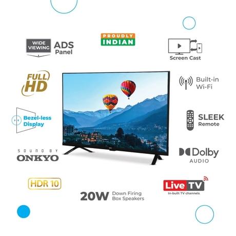 BPL 40 FHD HOME THEATRE ONKYO TV 40FF2340 with ADS Panel, Sound By Onkyo & Dolby Audio-1