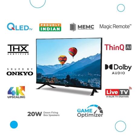 BPL 50 QLED HOME THEATRE ONKYO WTV 50QF7540 with THX Certified, Sound by Onkyo, Dolby Audio-2