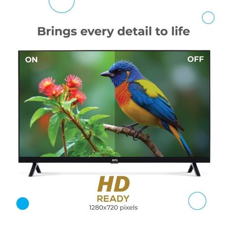 BPL 32 HD READY SMART TV PRO 32HF7301 with ADS Panel and Dolby Audio-3