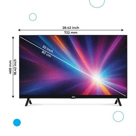 BPL 32 HD READY SMART TV PRO 32HF7301 with ADS Panel and Dolby Audio-7