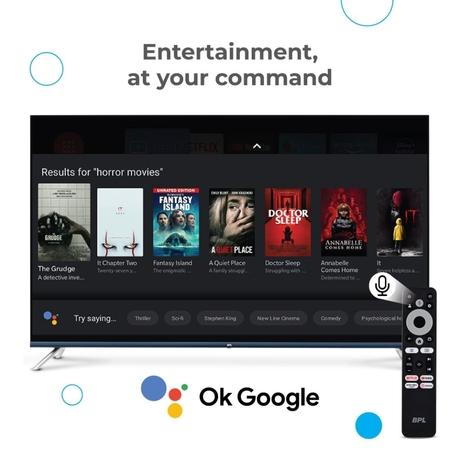 BPL 32 HD Ready Smart Home Theatre TV With Sound By Onkyo, THX Certified, Dolby Audio, Google TV, 32HE5341-10