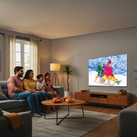 BPL 32 HD Ready Smart Home Theatre TV With Sound By Onkyo, THX Certified, Dolby Audio, Google TV, 32HE5341-13