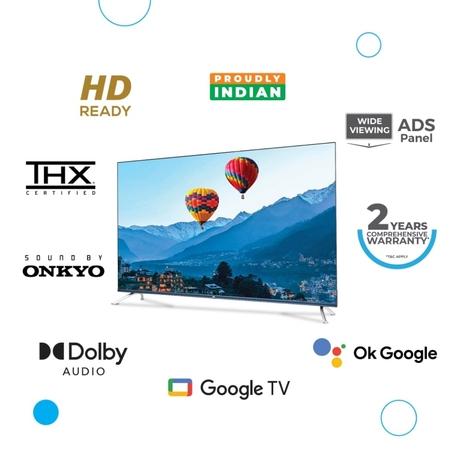 BPL 32 HD Ready Smart Home Theatre TV With Sound By Onkyo, THX Certified, Dolby Audio, Google TV, 32HE5341-2