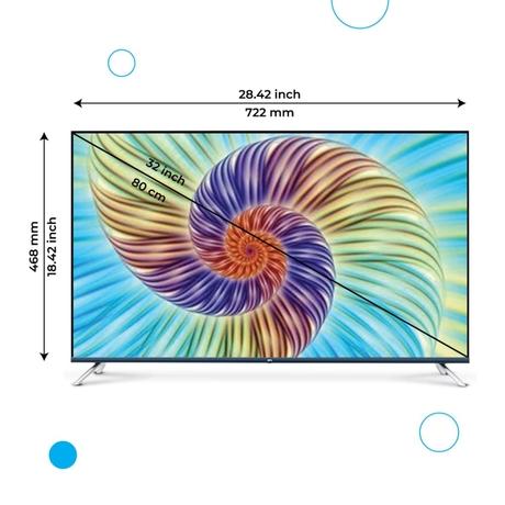 BPL 32 HD Ready Smart Home Theatre TV With Sound By Onkyo, THX Certified, Dolby Audio, Google TV, 32HE5341-8