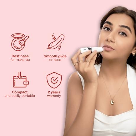 Braun Mini Face Hair Remover FS1000, White-6