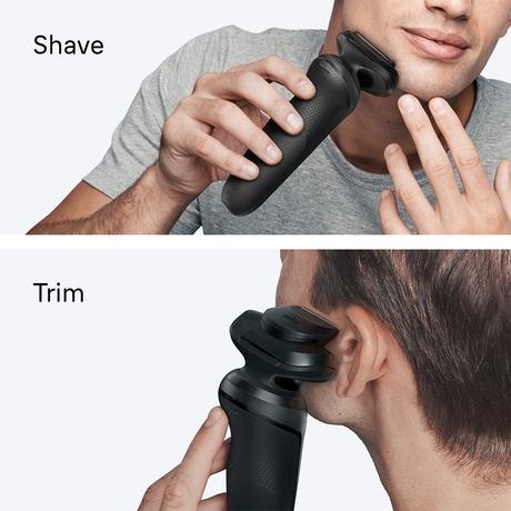 Braun Electric Shaver, Black, 52-N1200S-3