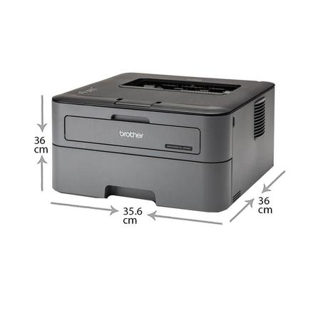 Brother HL-L2321D Laser Single-Function Monochrome USB Printer-1