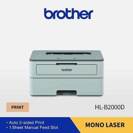 Brother HL-B2000D Laser Single-Function Monochrome USB Printer-3