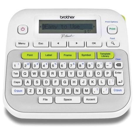 Brother Ptouch PT-D210 Standalone Label Maker for Personal Purposes of Hobby and Home Use-0