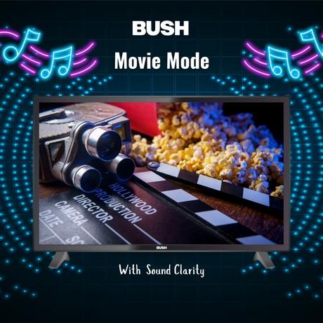 Bush 60 cm (24 inch) HD Normal LED TV, Black, JMK24-11