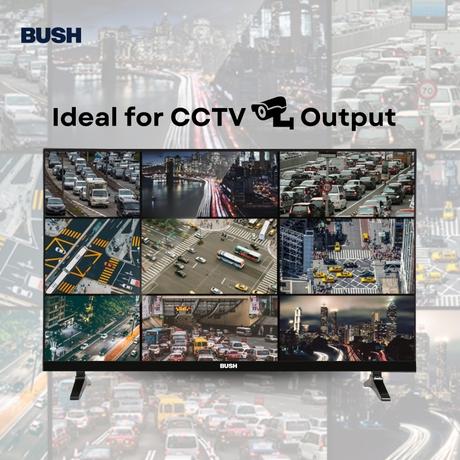 Bush 60 cm (24 inch) HD Normal LED TV, Black, JMK24-12