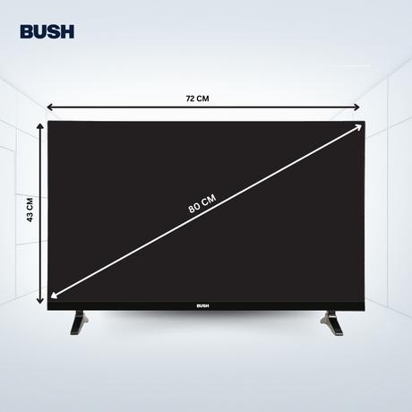 Bush 80 cm (32 inch) HD Smart LED TV, Black, JMK32 PRO-16