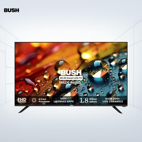 Bush 100 cm (40 inch) Full HD Smart LED TV, Black, JMK40-0