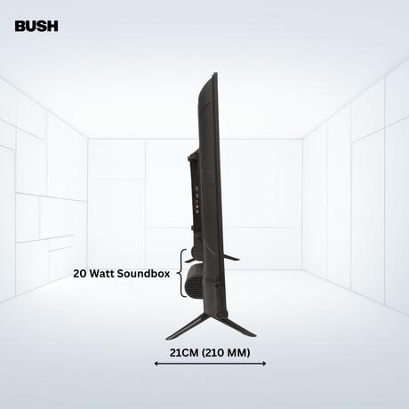 Bush 100 cm (40 inch) Full HD Smart LED TV, Black, JMK40-11
