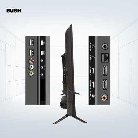 Bush 100 cm (40 inch) Full HD Smart LED TV, Black, JMK40-12