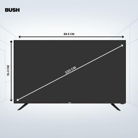 Bush 100 cm (40 inch) Full HD Smart LED TV, Black, JMK40-13