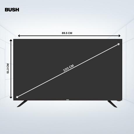 Bush 100 cm (40 inch) Full HD Smart LED TV, Black, JMK40-13