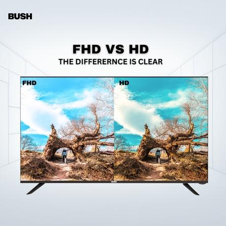 Bush 100 cm (40 inch) Full HD Smart LED TV, Black, JMK40-8