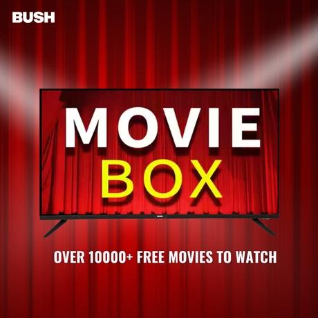 Bush 109 cm (43 inch) Full HD Smart LED TV, Black, JMK43-9