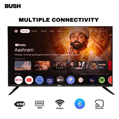 Buy Bush 55 inch (140 cm) 4K Ultra HD Smart LED TV, Black at Reliance ...