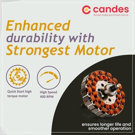 Candes Star 1200 mm High Speed Ceiling Fan, Coffee Brown-2