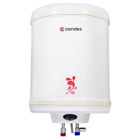 Candes Perfecto, 25 Litres, Storage Water Geyser Metal Body, Shock-Proof Polymer Body, Stainless Steel Tank, Ivory-0