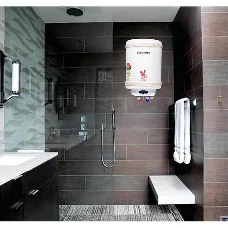Candes Perfecto, 25 Litres, Storage Water Geyser Metal Body, Shock-Proof Polymer Body, Stainless Steel Tank, Ivory-5