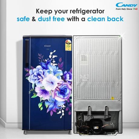 Candy 175 L 2 Star Direct Cool Single Door Refrigerator, Marine Arden, CSD1852MA-5